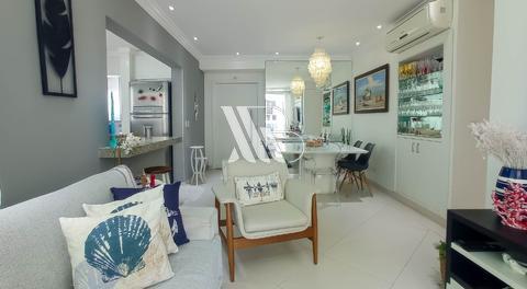 Apartamento à venda e para alugar em Guarujá, Enseada, com 3 suítes, com 119.34 m², Vila do Conde